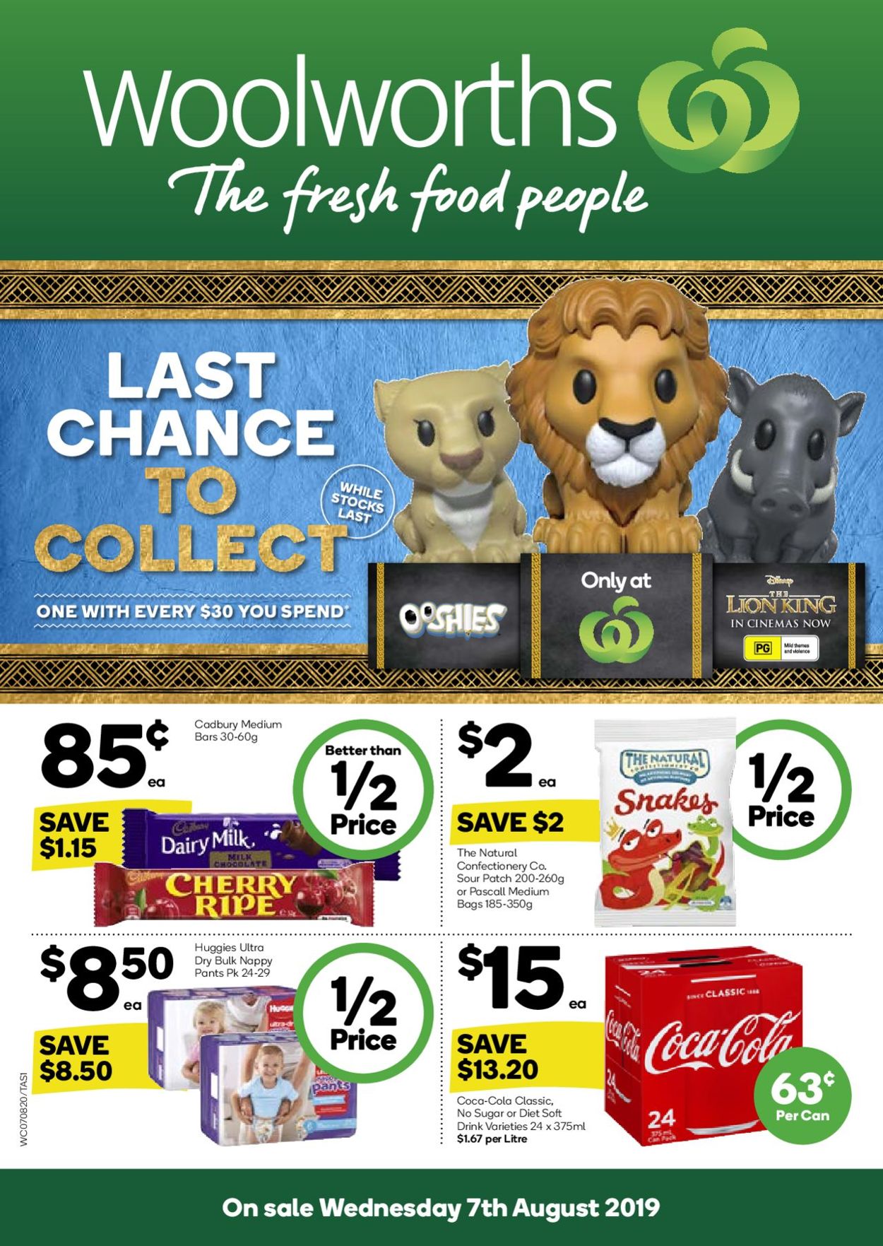 Woolworths Catalogue - 07/08-15/08/2019
