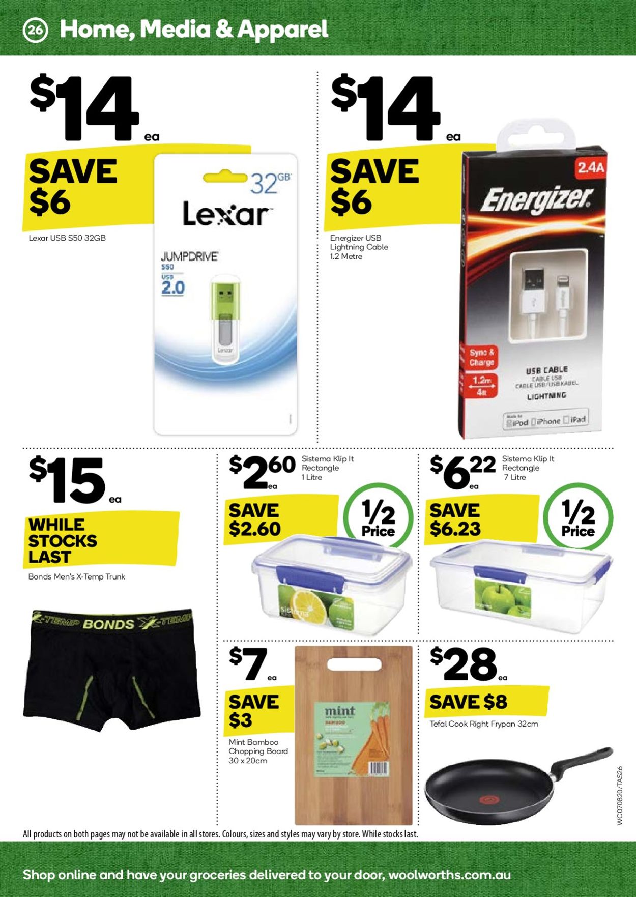 Woolworths Catalogue - 07/08-15/08/2019 (Page 26)