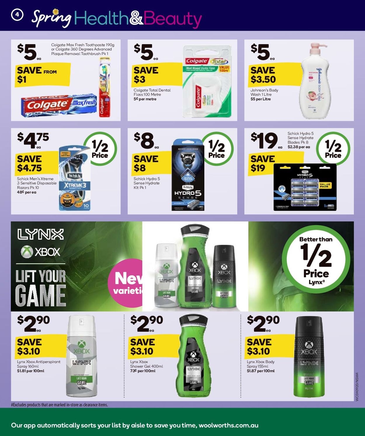 Woolworths Catalogue - 04/09-10/09/2019 (Page 4)