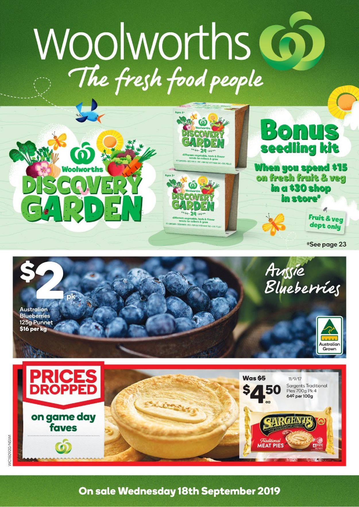 Woolworths Catalogue - 18/09-24/09/2019