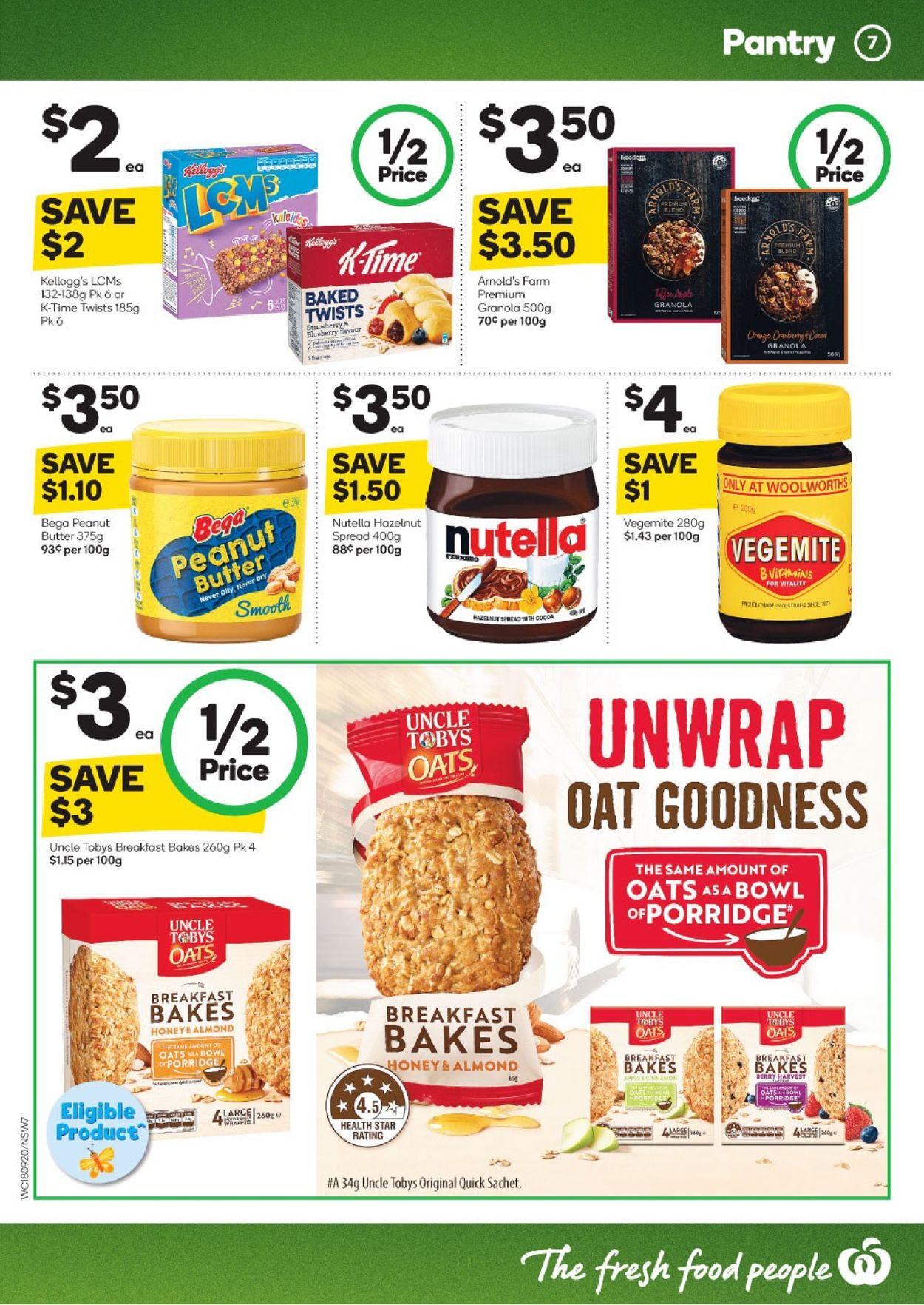 Woolworths Catalogue - 18/09-24/09/2019 (Page 7)