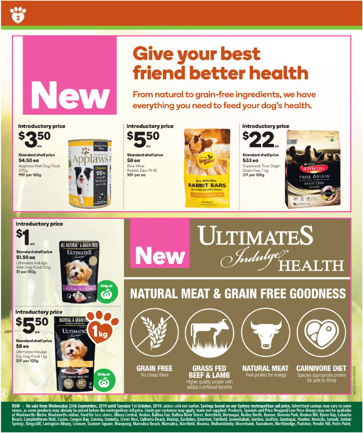 Woolworths Catalogue - 25/09-01/10/2019 (Page 2)