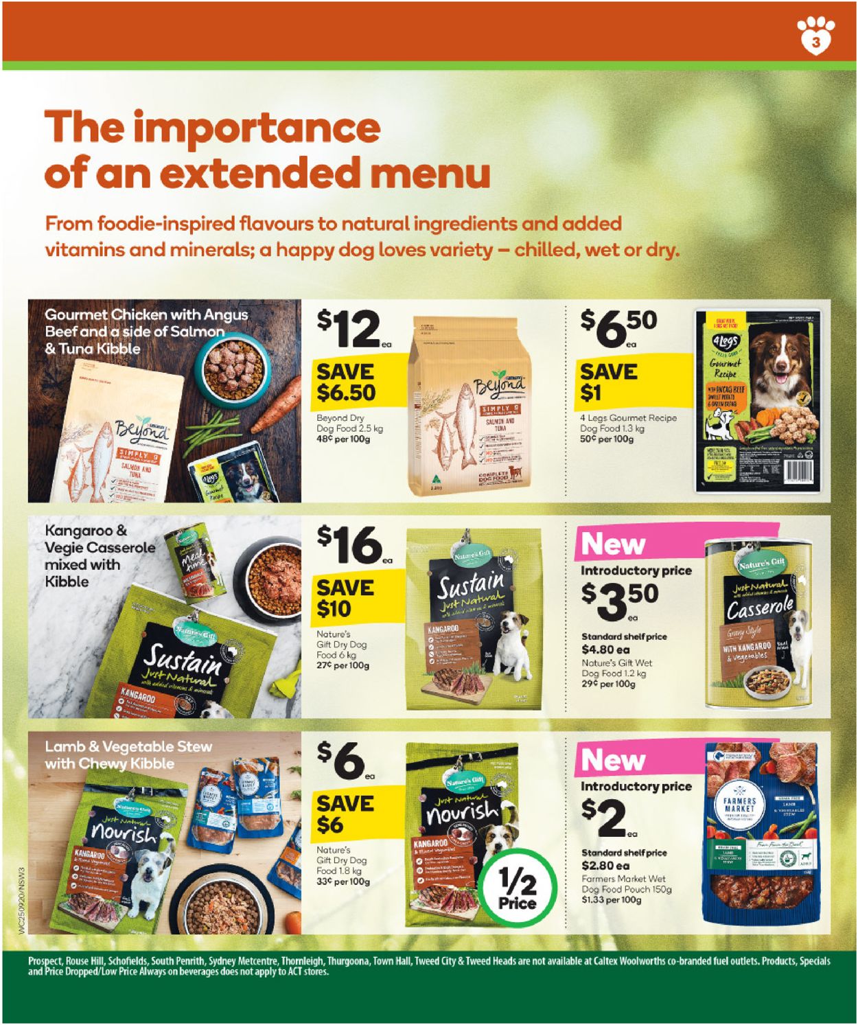 Woolworths Catalogue - 25/09-01/10/2019 (Page 3)