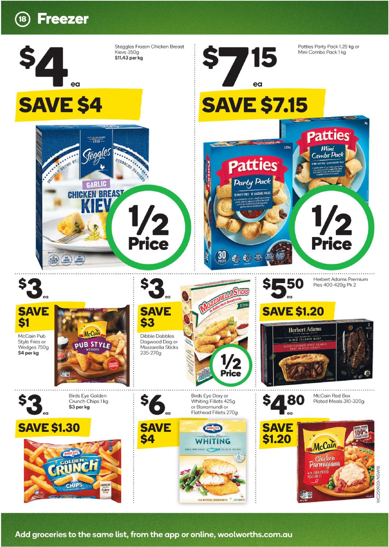 Woolworths Catalogue - 25/09-01/10/2019 (Page 20)