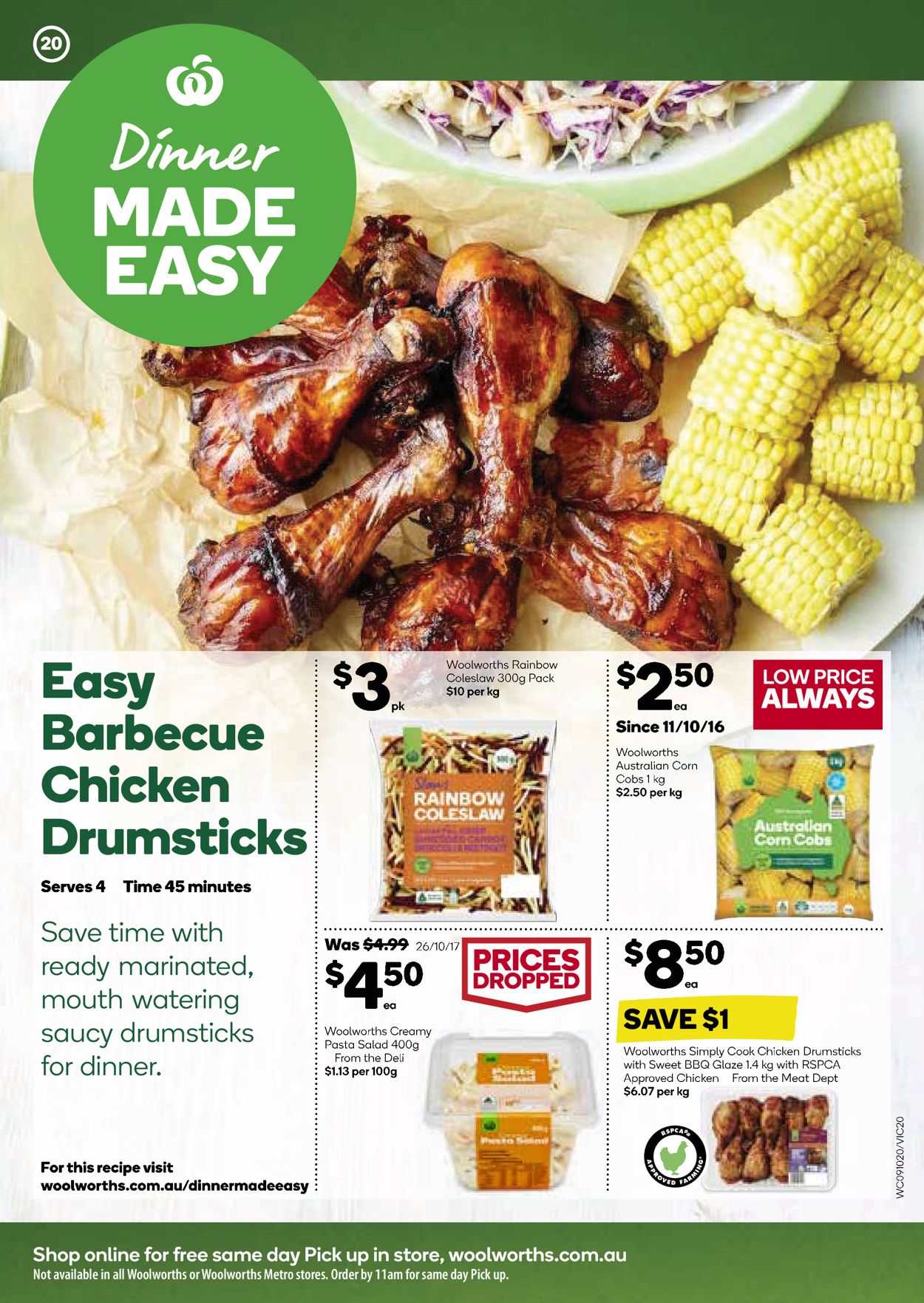 Woolworths Catalogue - 09/10-15/10/2019 (Page 20)