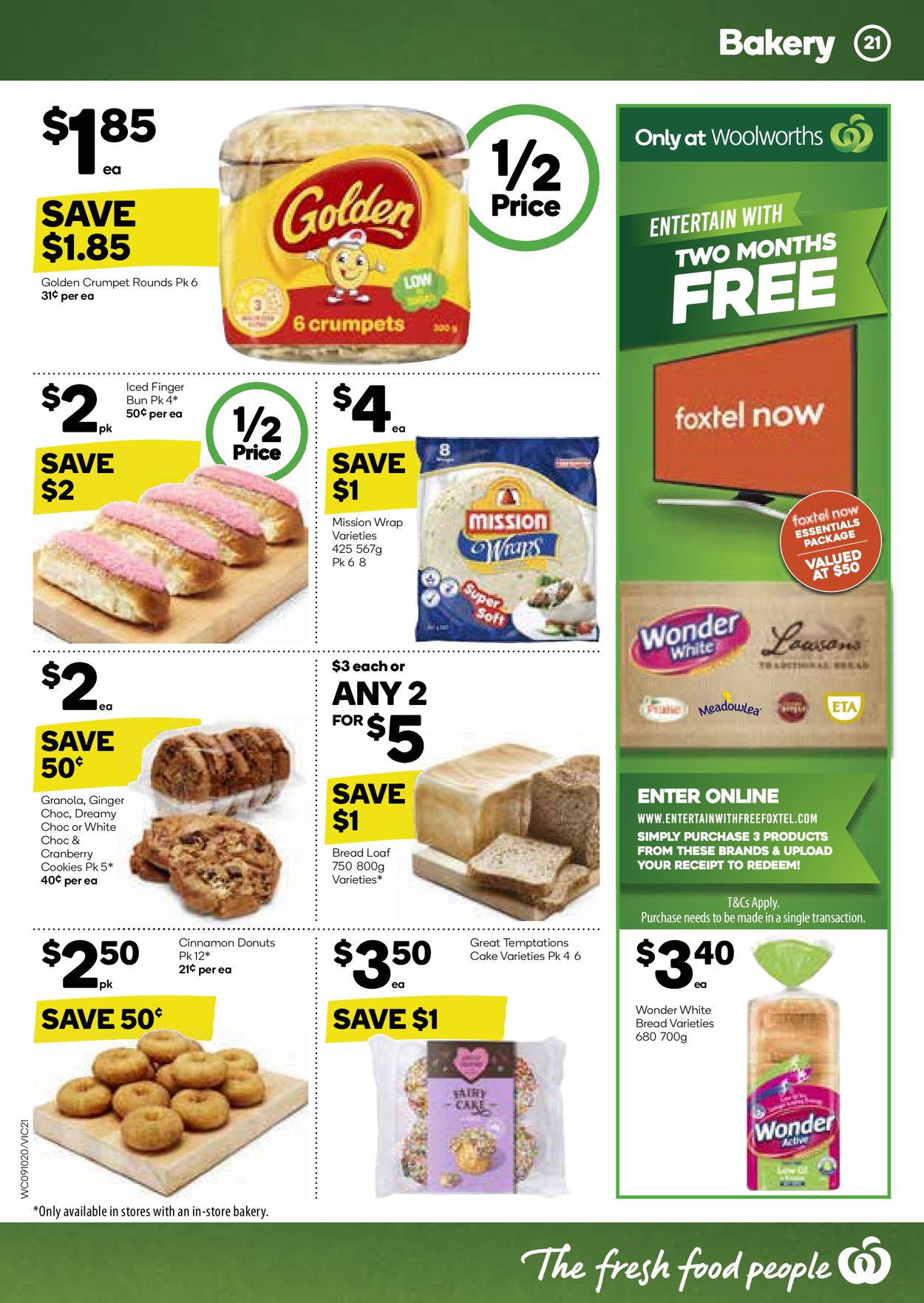 Woolworths Catalogue - 09/10-15/10/2019 (Page 21)