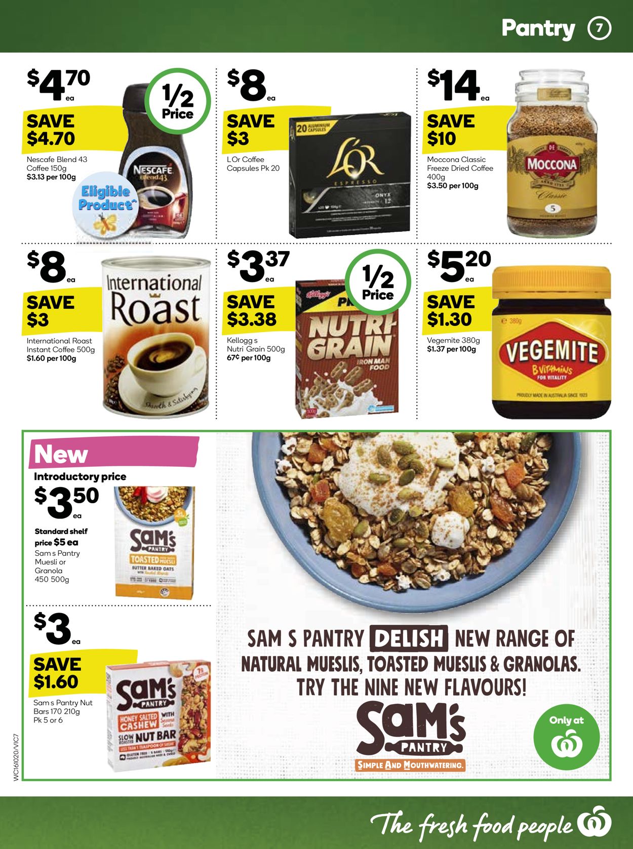 Woolworths Catalogue - 16/10-22/10/2019 (Page 7)