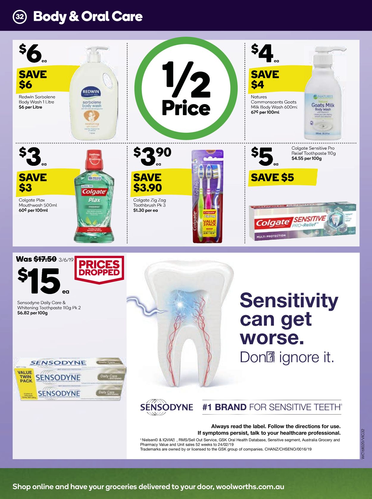 Woolworths Catalogue - 16/10-22/10/2019 (Page 32)