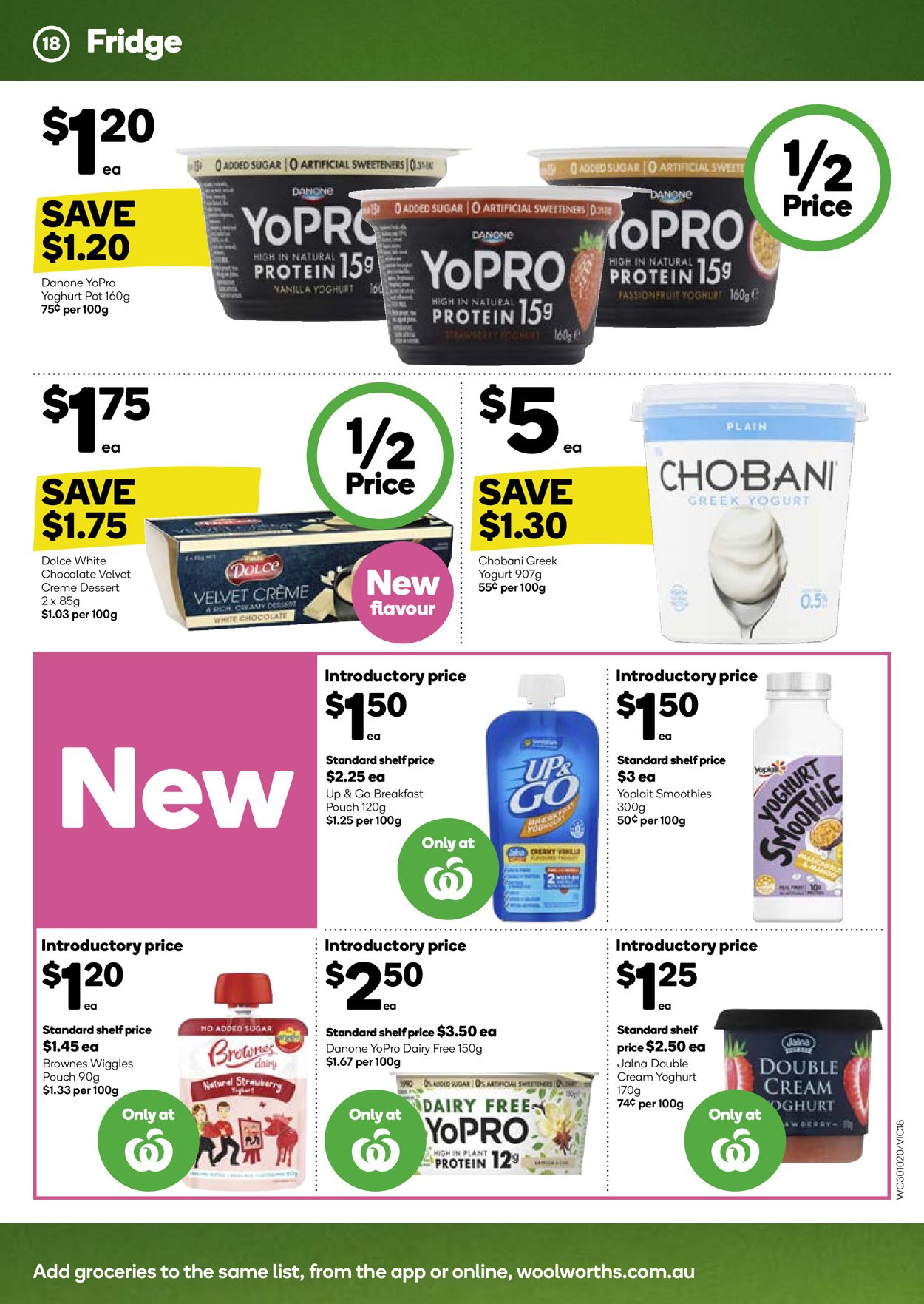Woolworths Catalogue - 30/10-05/11/2019 (Page 18)