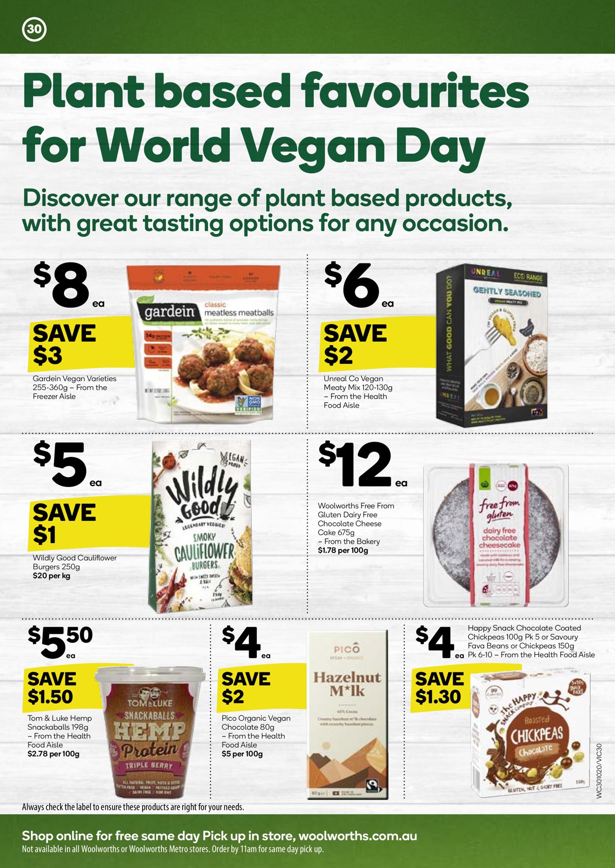 Woolworths Catalogue - 30/10-05/11/2019 (Page 30)
