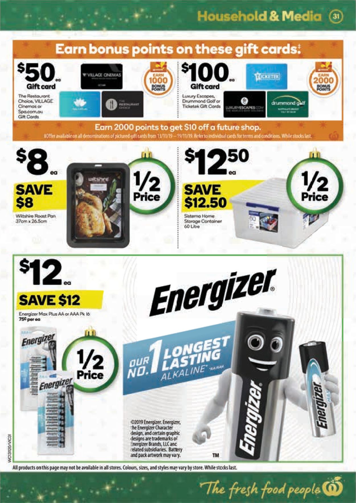 Woolworths Catalogue - 13/11-19/11/2019 (Page 31)