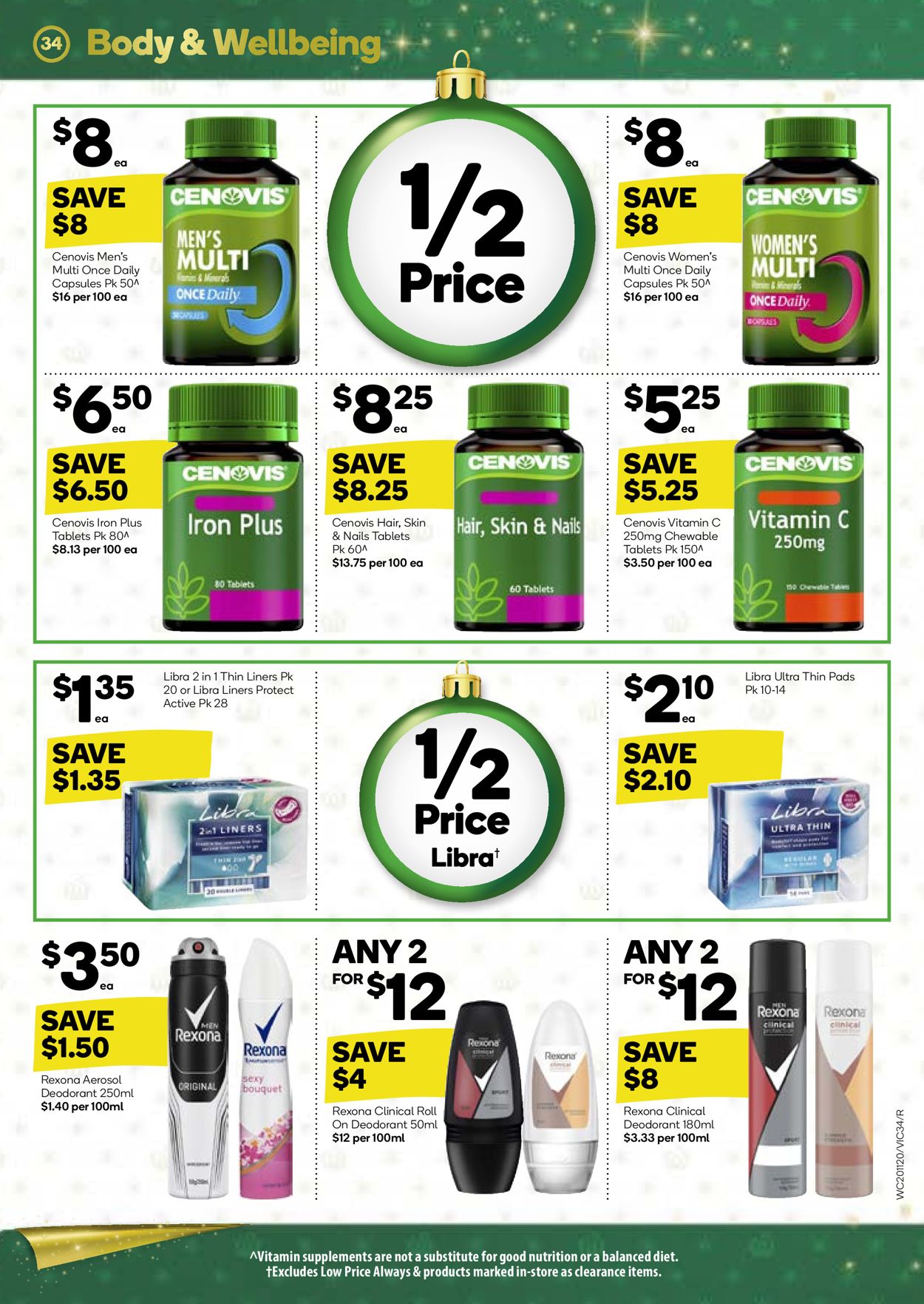 Woolworths Christmas Catalogue 2019 Catalogue - 20/11-26/11/2019 (Page 34)