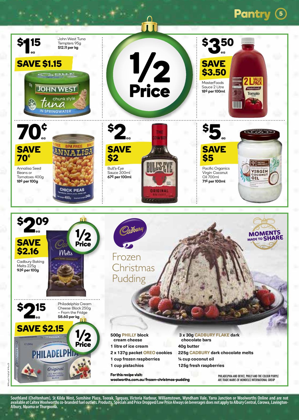 Woolworths Christmas Catalogue 2019 Catalogue - 27/11-03/12/2019 (Page 5)
