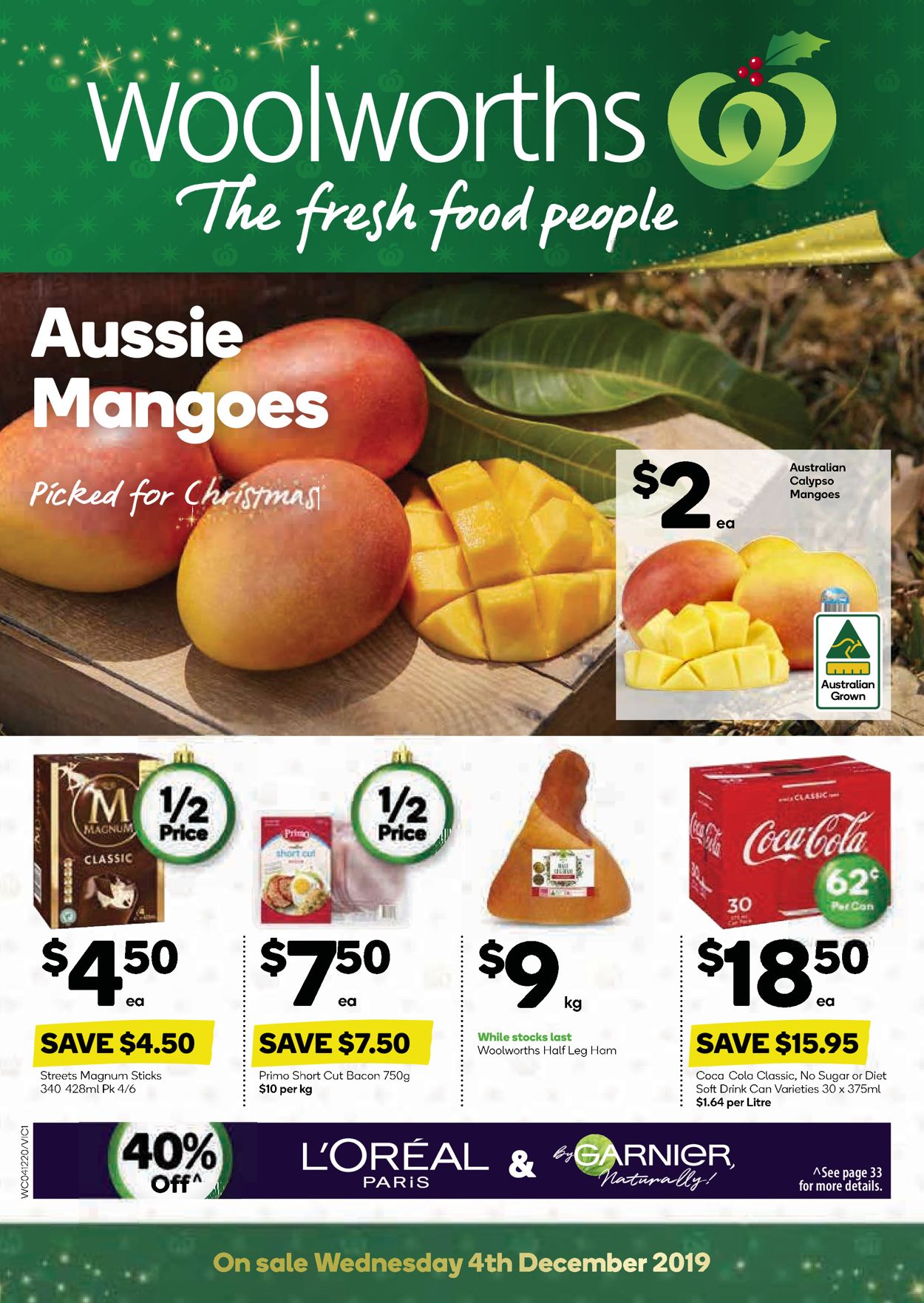 Woolworths Christmas Catalogue 2019 Catalogue - 04/12-10/12/2019