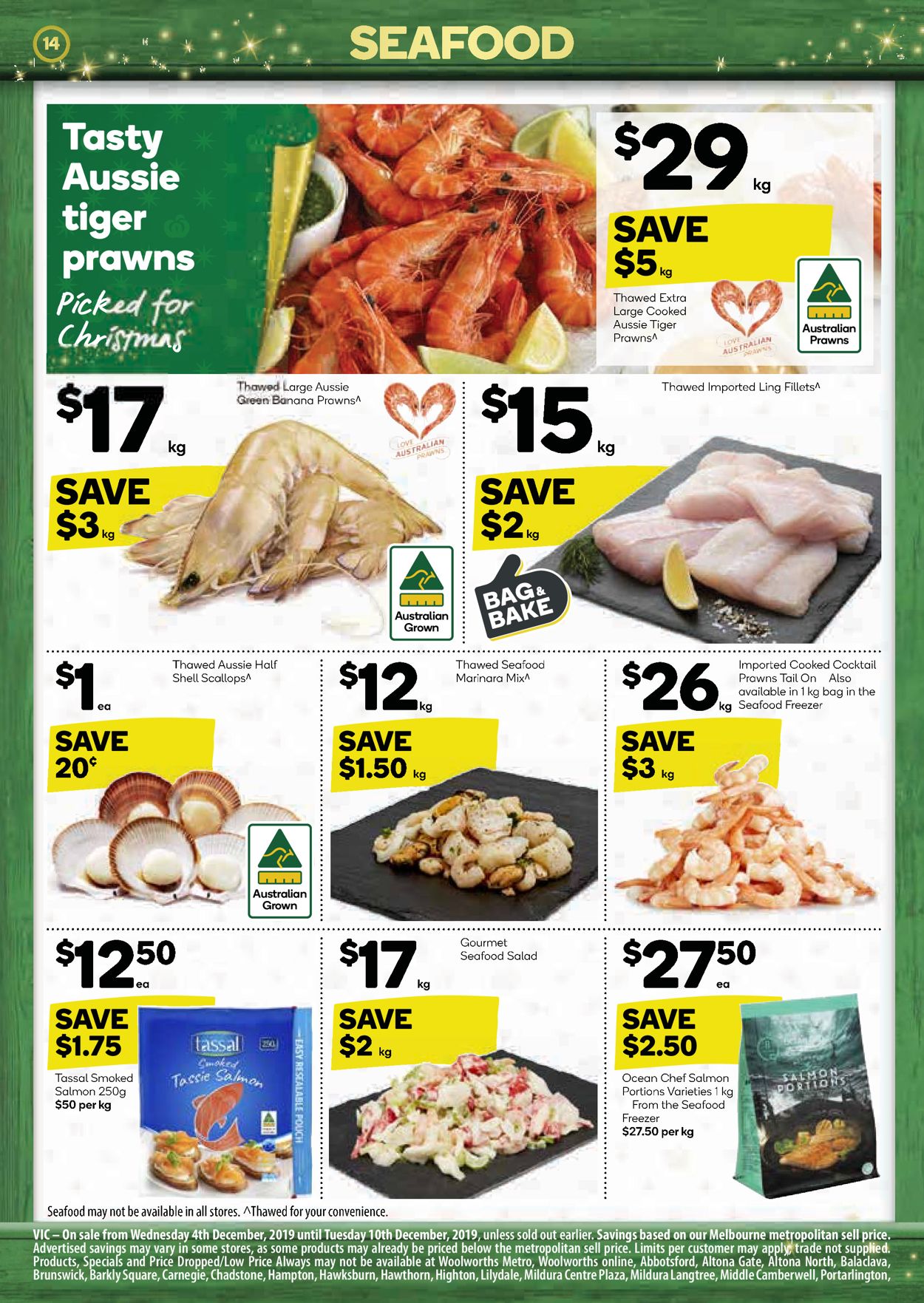 Woolworths Christmas Catalogue 2019 Catalogue - 04/12-10/12/2019 (Page 14)