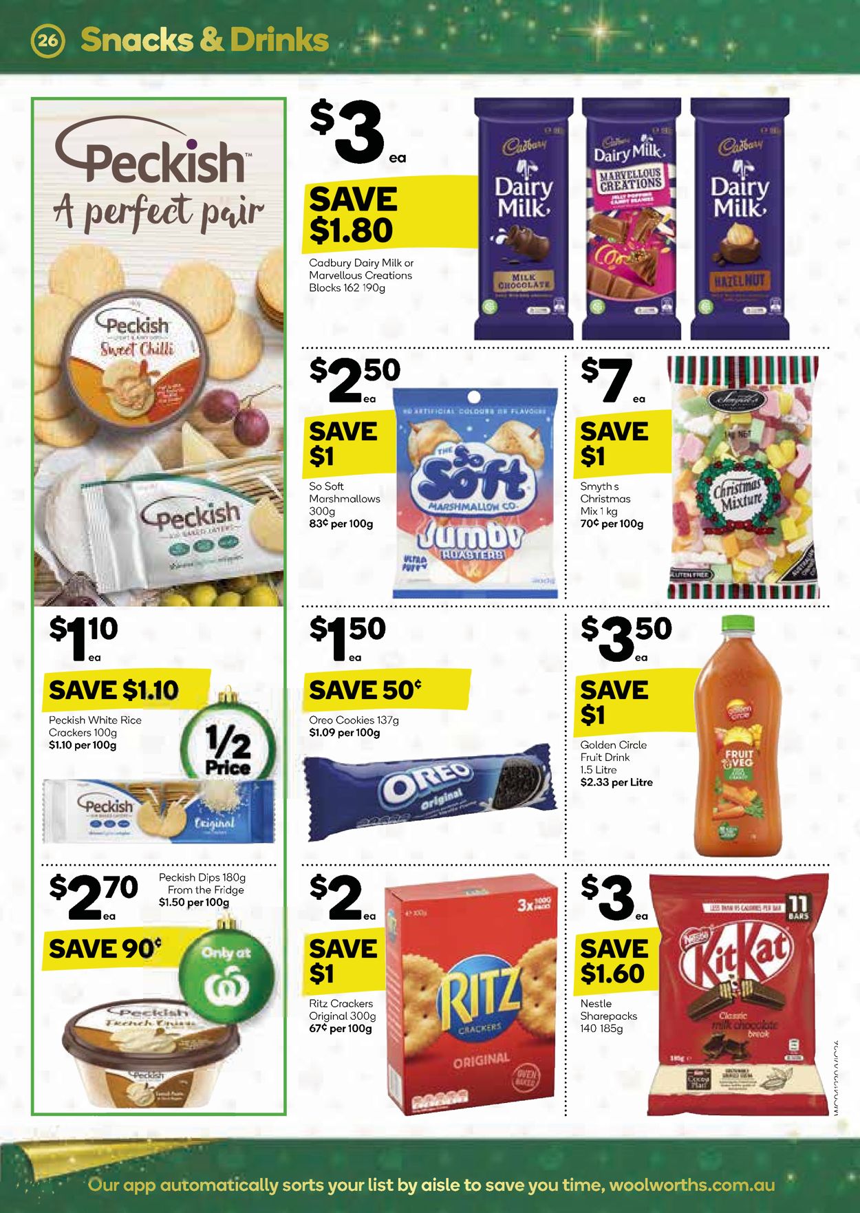 Woolworths Christmas Catalogue 2019 Catalogue - 04/12-10/12/2019 (Page 26)