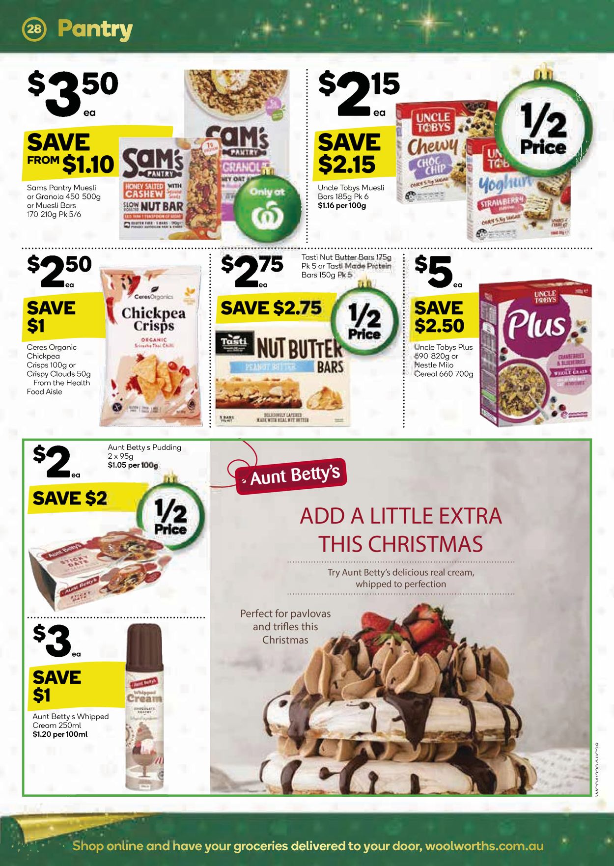 Woolworths Christmas Catalogue 2019 Catalogue - 04/12-10/12/2019 (Page 28)