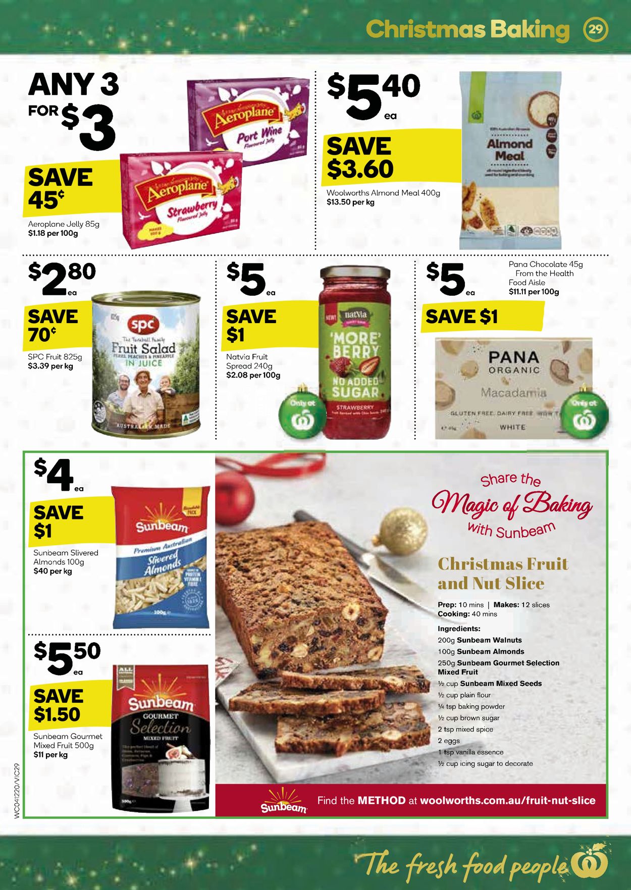 Woolworths Christmas Catalogue 2019 Catalogue - 04/12-10/12/2019 (Page 29)