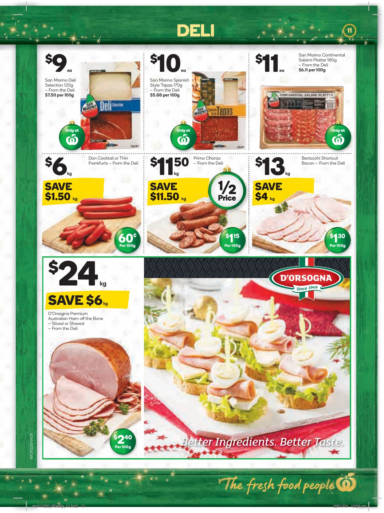 Woolworths Christmas Catalogue 2019 Catalogue - 11/12-17/12/2019 (Page 11)