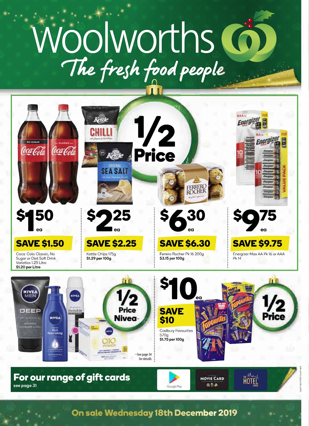 Woolworths Christmas Catalogue 2019 Catalogue - 18/12-25/12/2019 (Page 36)