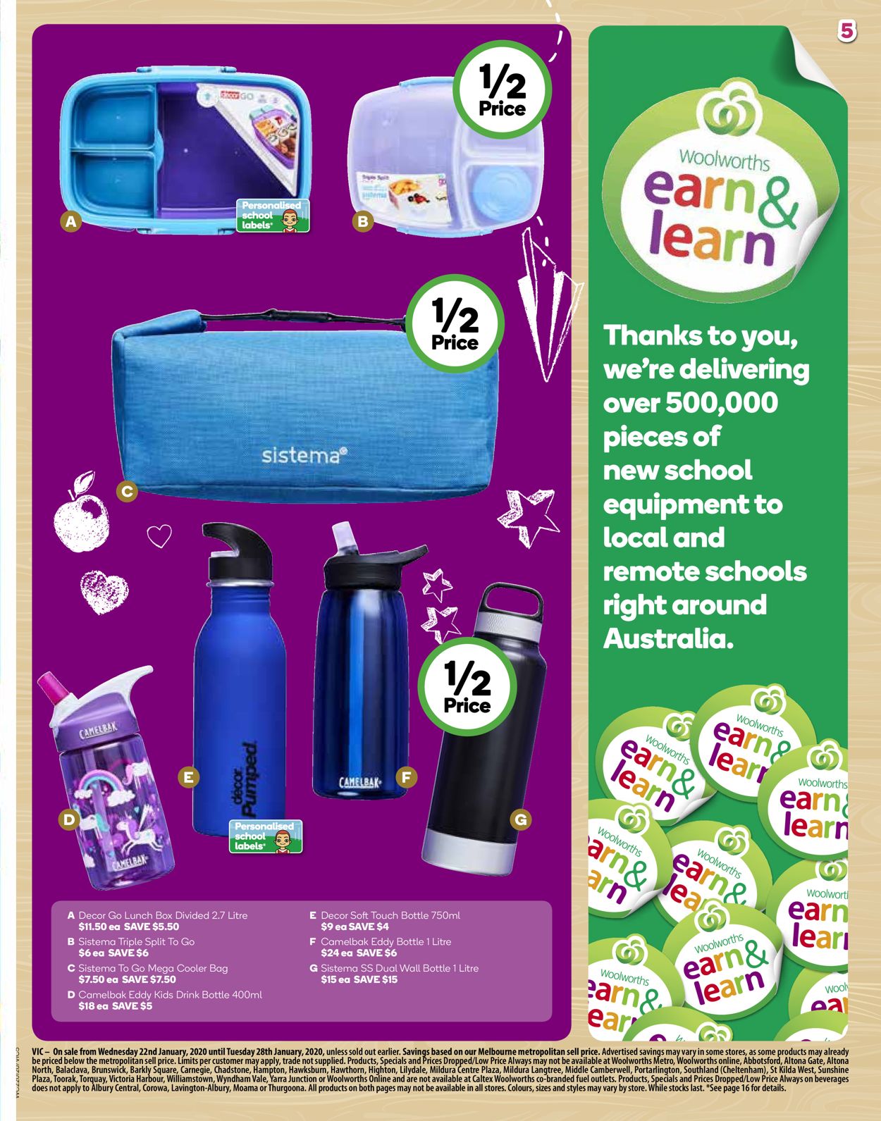 Woolworths Catalogue - 22/01-28/01/2020 (Page 5)