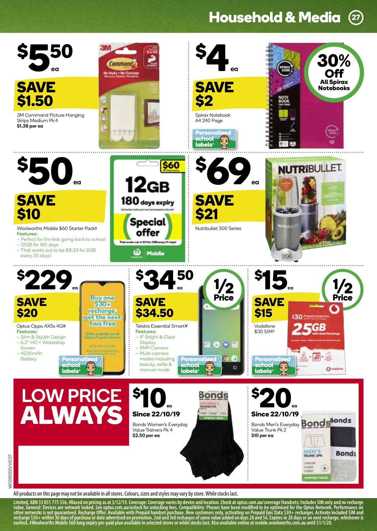 Woolworths Catalogue - 05/02-11/02/2020 (Page 27)