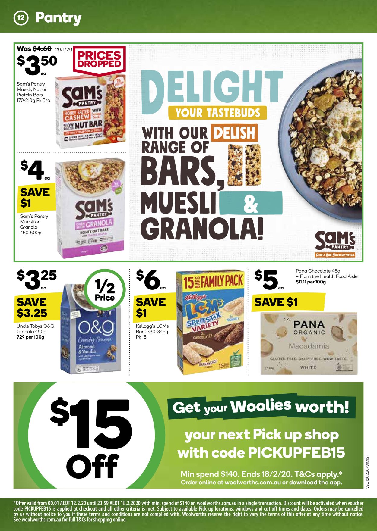 Woolworths Catalogue - 12/02-18/02/2020 (Page 12)