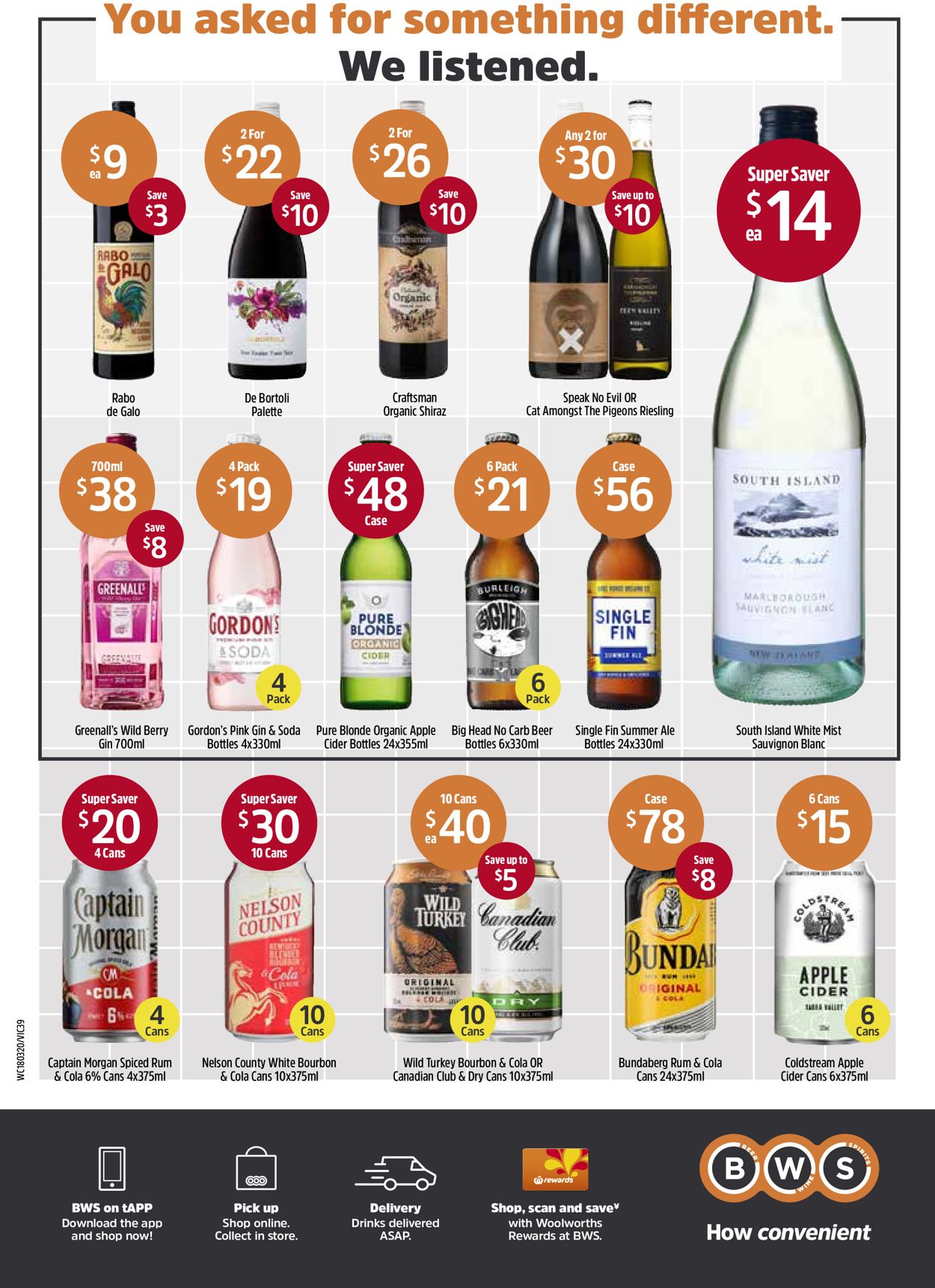 Woolworths Catalogue - 18/03-24/03/2020 (Page 39)
