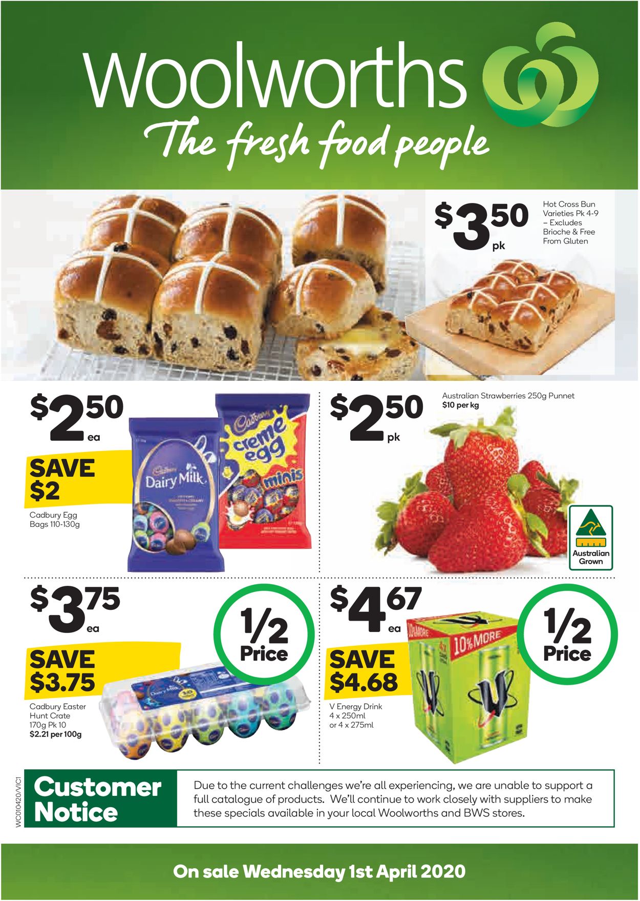 Woolworths Easter Catalogue 2020 Catalogue - 01/04-07/04/2020