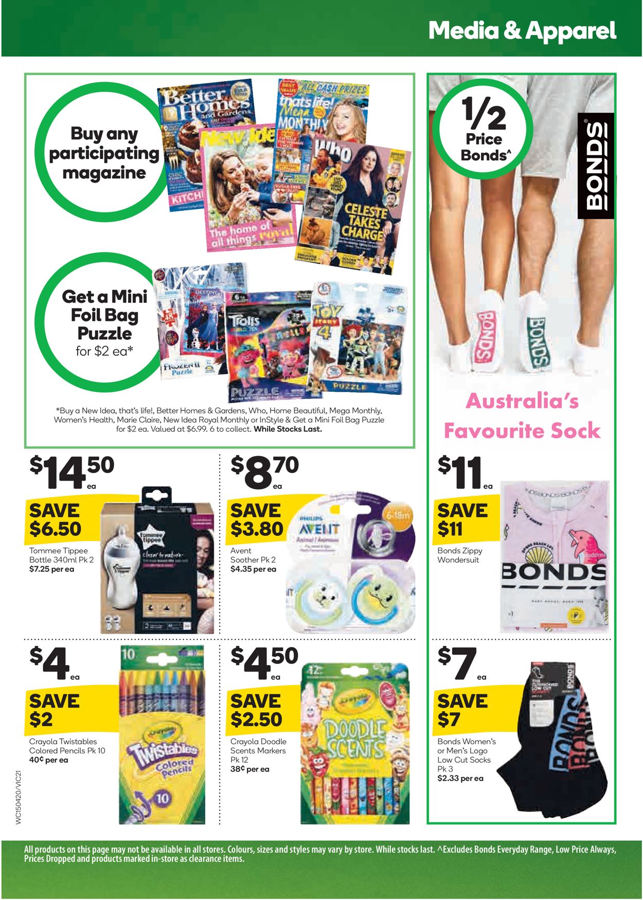 Woolworths Catalogue - 15/04-21/04/2020 (Page 33)