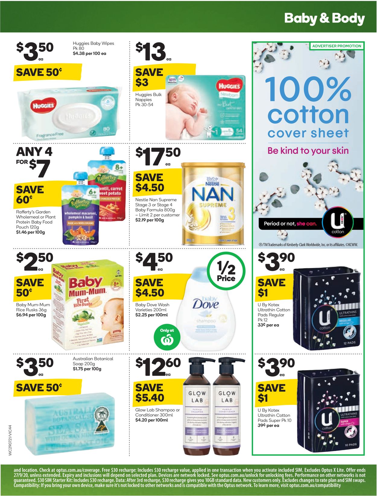 Woolworths Catalogue - 29/07-04/08/2020 (Page 44)