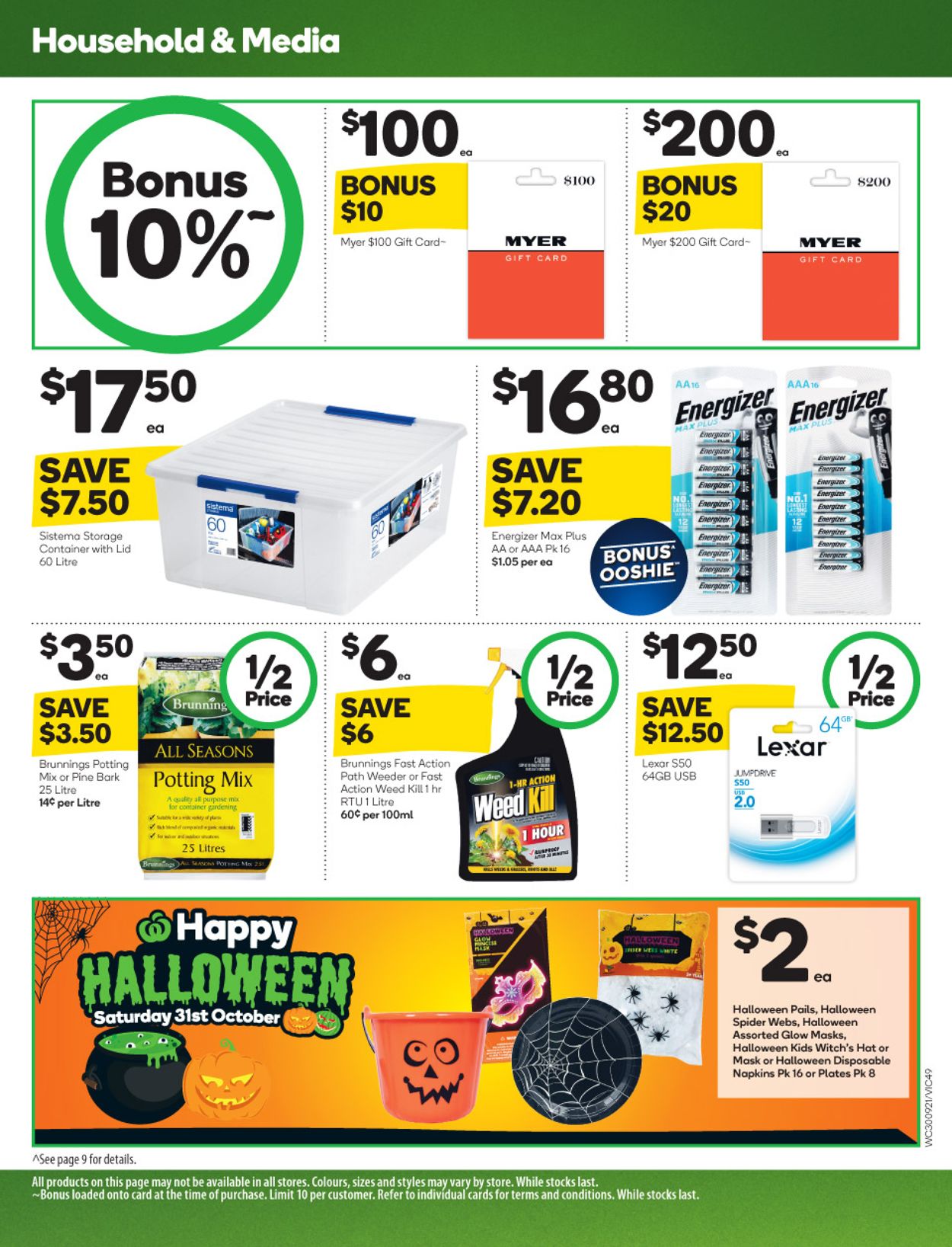 Woolworths Catalogue - 30/09-06/10/2020 (Page 47)
