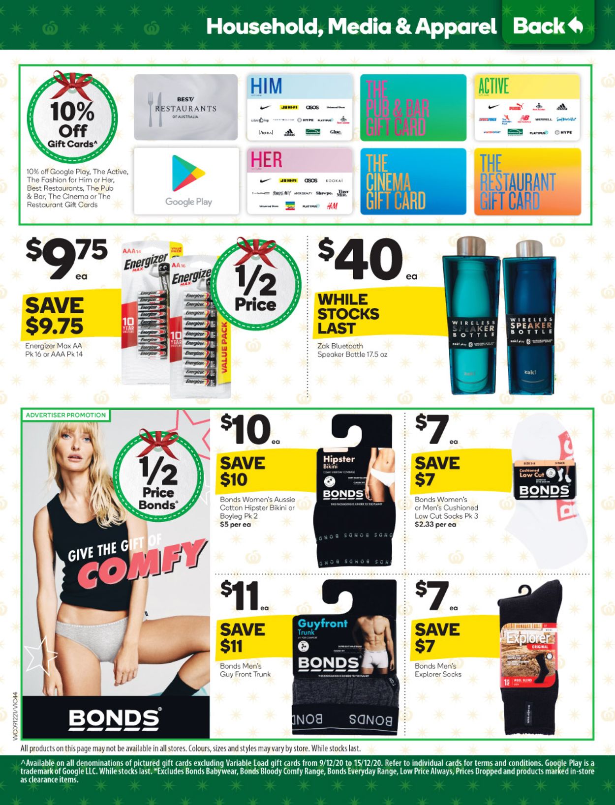 Woolworths - Christmas 2020 Catalogue - 09/12-15/12/2020 (Page 44)