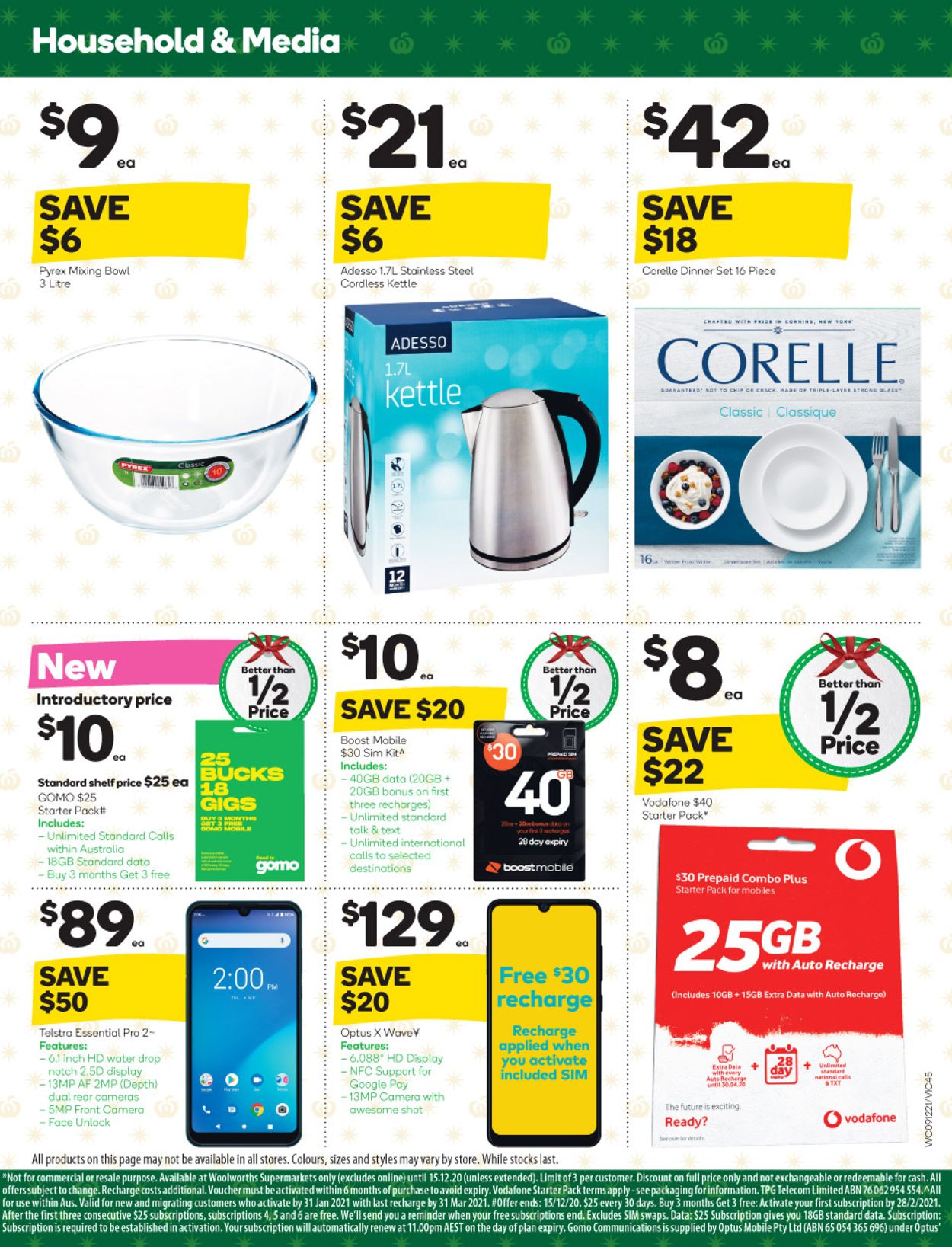Woolworths - Christmas 2020 Catalogue - 09/12-15/12/2020 (Page 45)