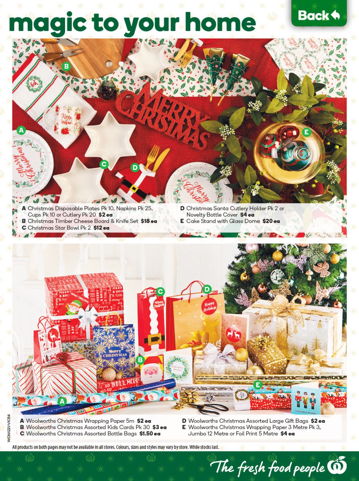 Woolworths - Christmas 2020 Catalogue - 16/12-22/12/2020 (Page 53)