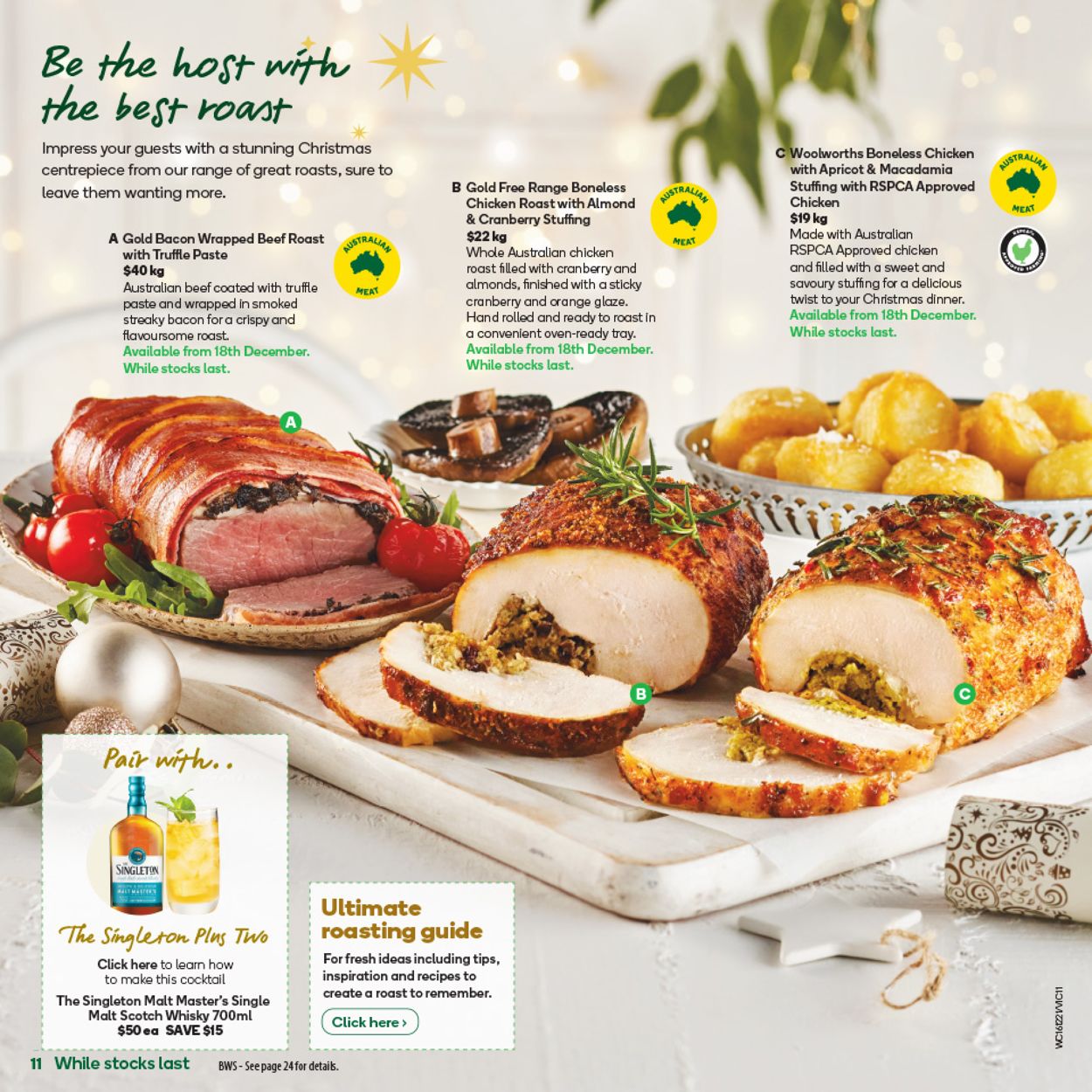 Woolworths - Christmas 2020 Catalogue - 15/12-22/12/2020 (Page 11)