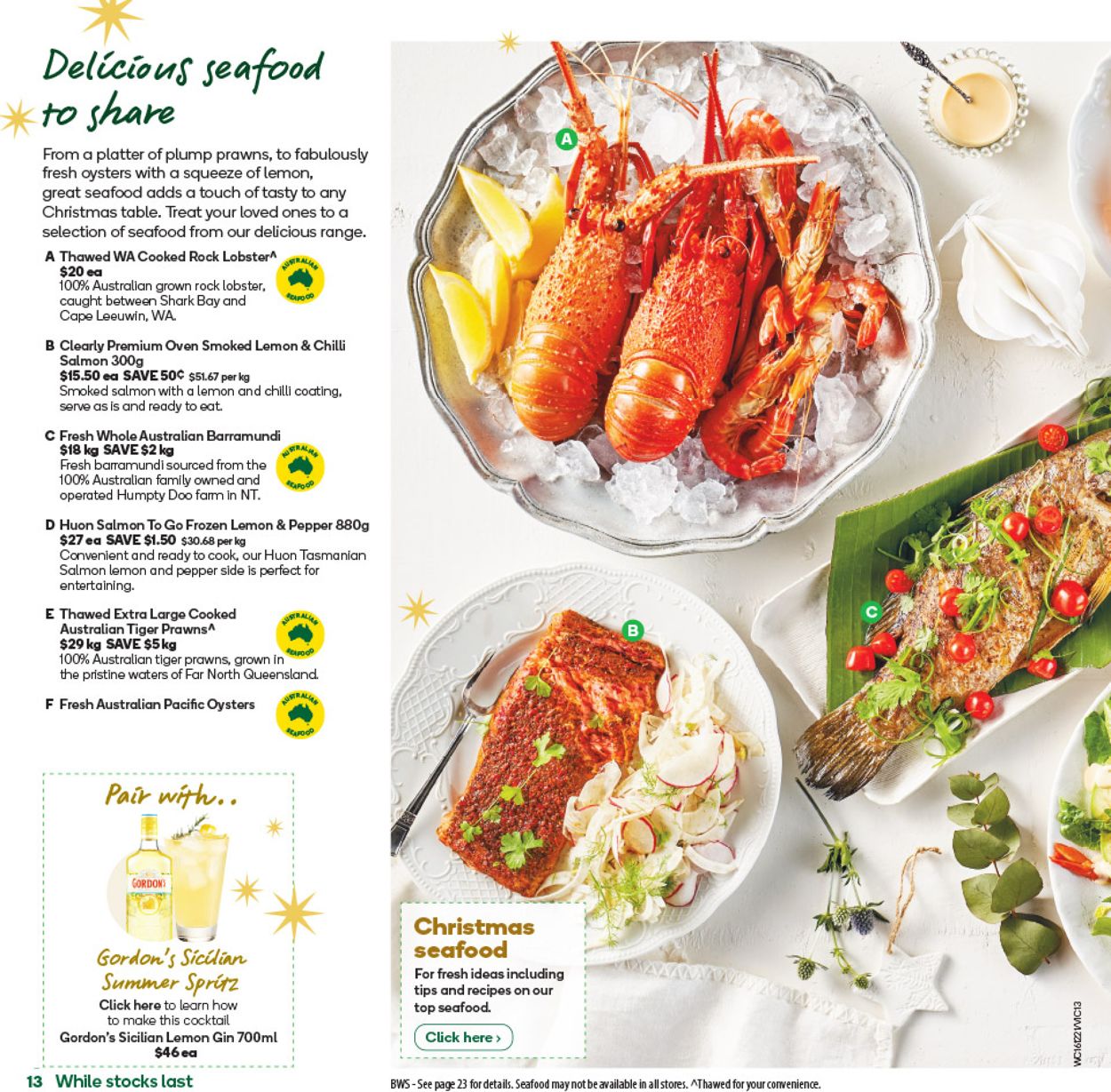 Woolworths - Christmas 2020 Catalogue - 15/12-22/12/2020 (Page 13)
