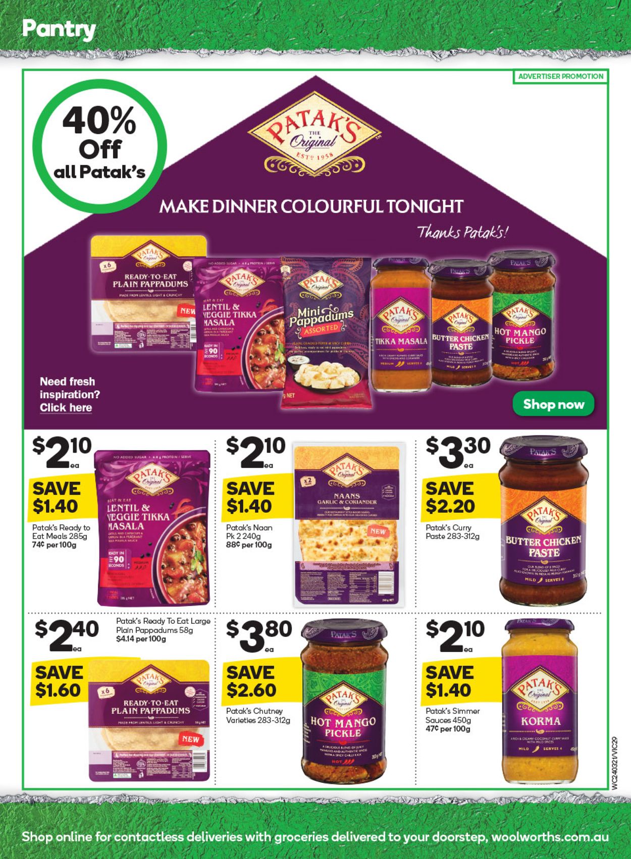 Woolworths Catalogue - 24/03-30/03/2021 (Page 29)