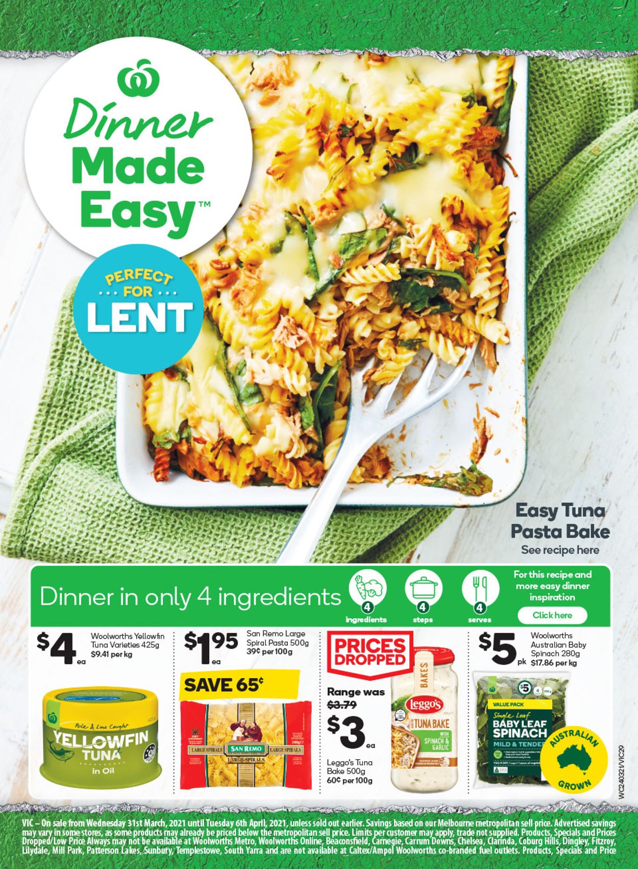 Woolworths Catalogue - 31/03-06/04/2021 (Page 29)
