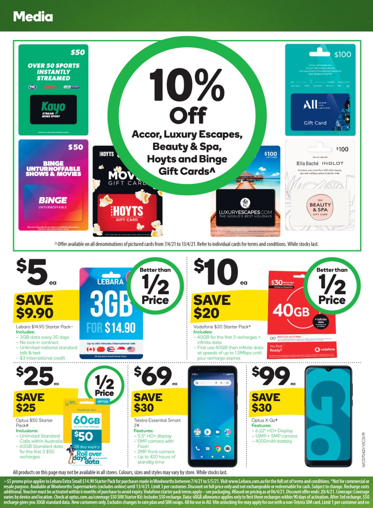 Woolworths Catalogue - 07/04-13/04/2021 (Page 31)