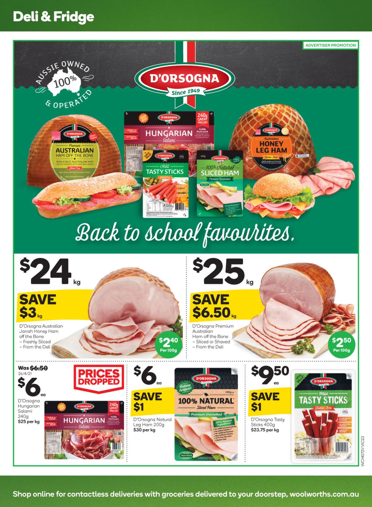 Woolworths Catalogue - 14/07-20/07/2021 (Page 23)