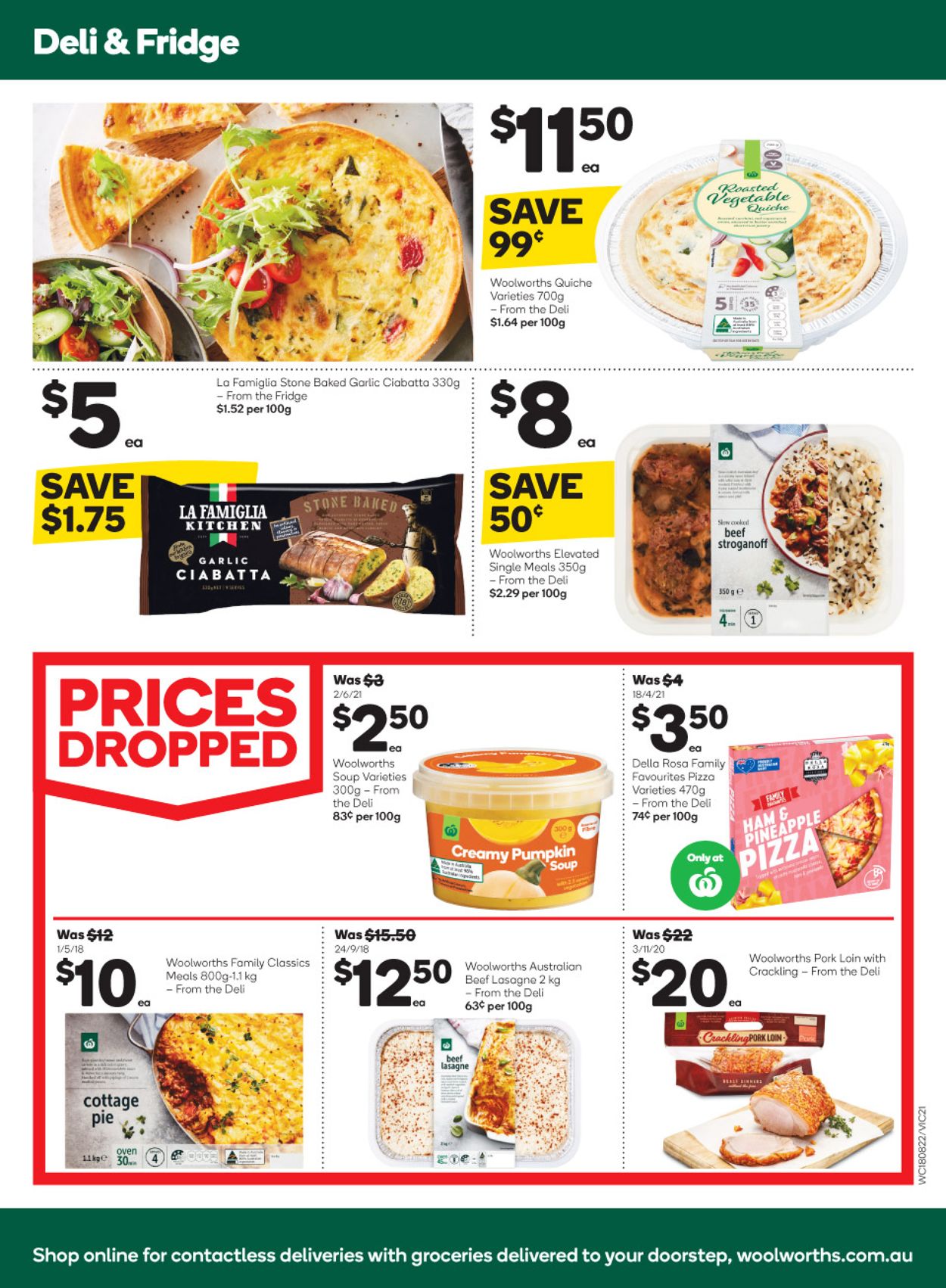 Woolworths Catalogue - 18/08-24/08/2021 (Page 22)