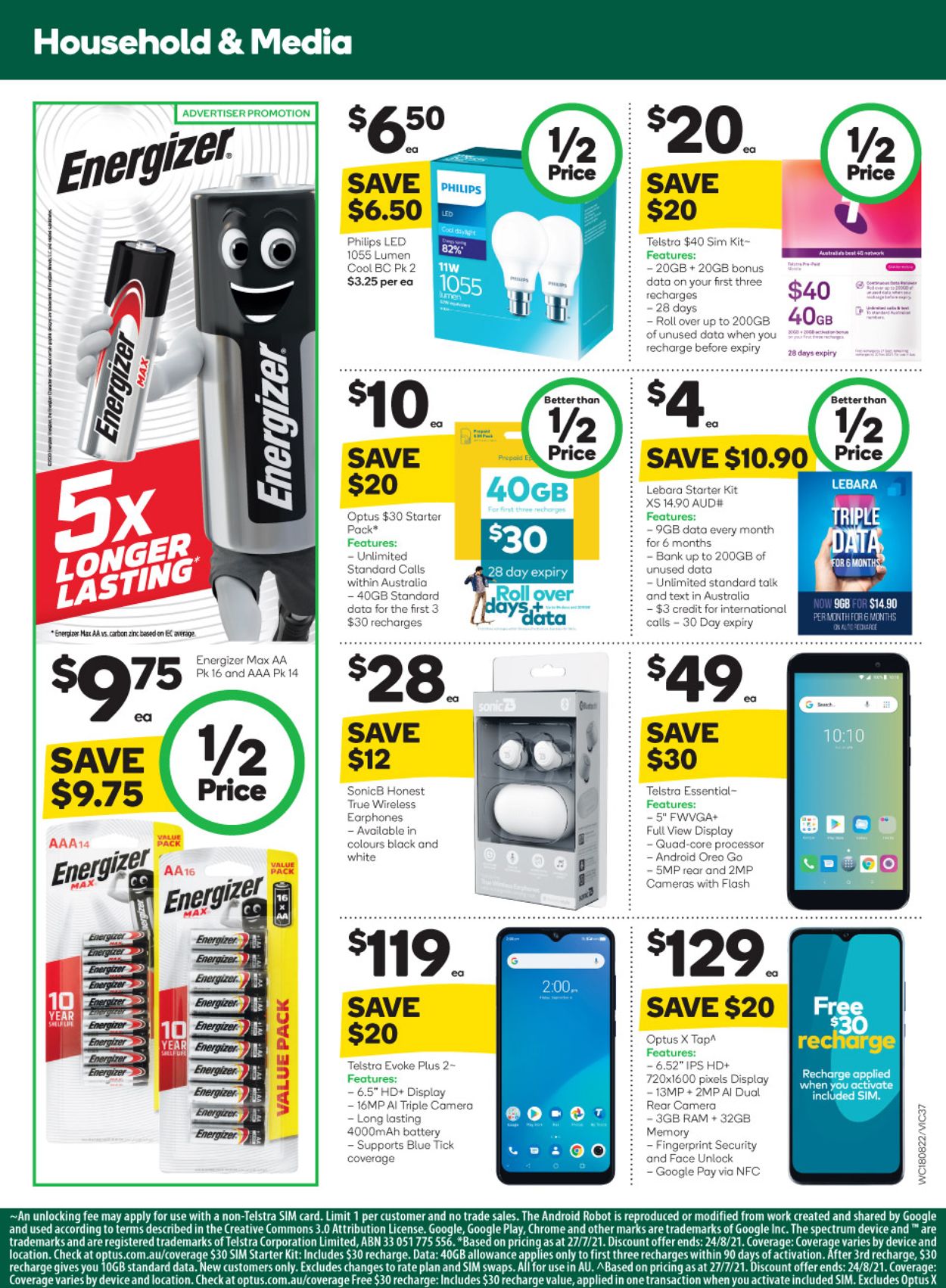Woolworths Catalogue - 18/08-24/08/2021 (Page 38)