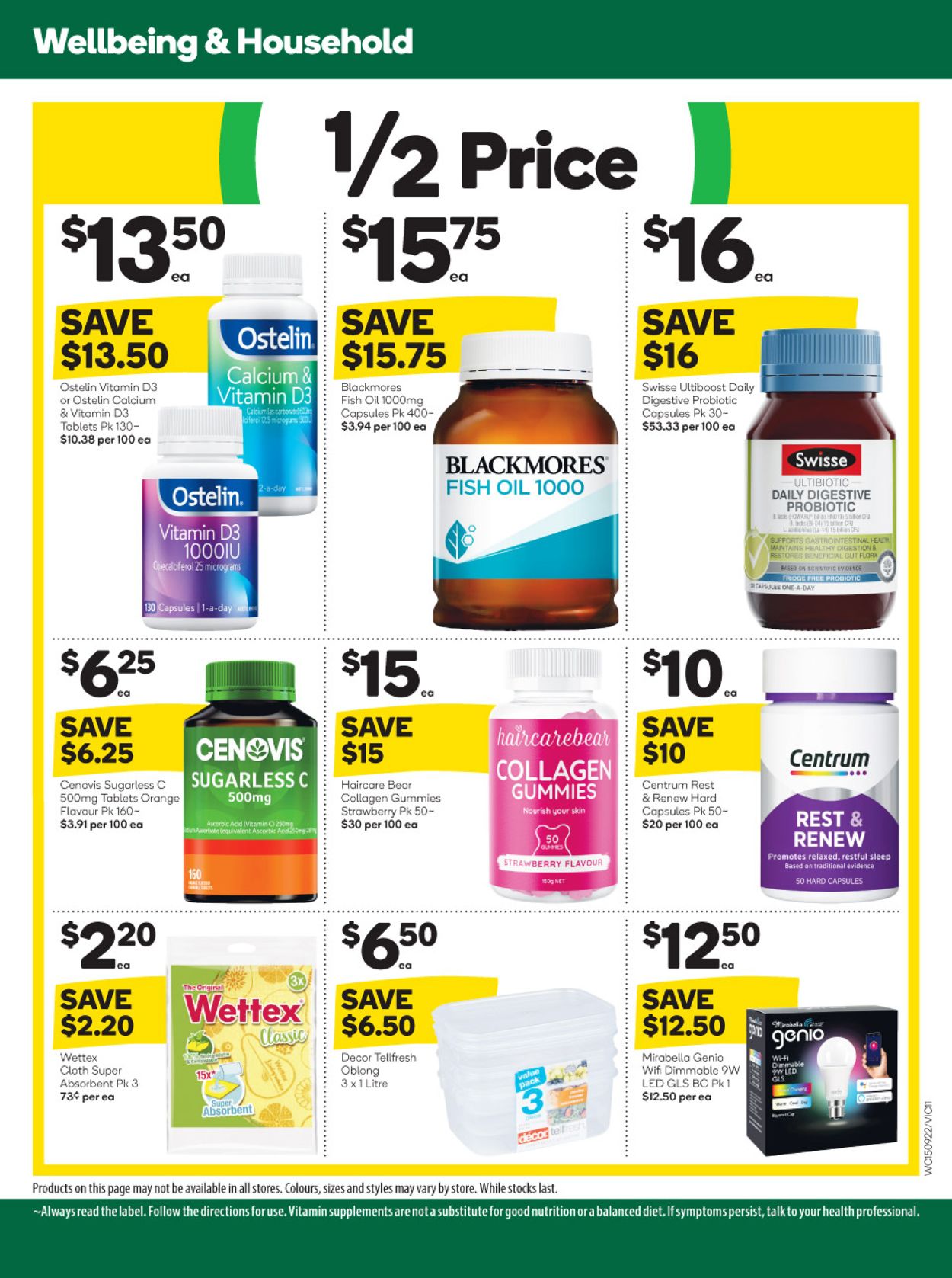 Woolworths Catalogue - 15/09-21/09/2021 (Page 12)