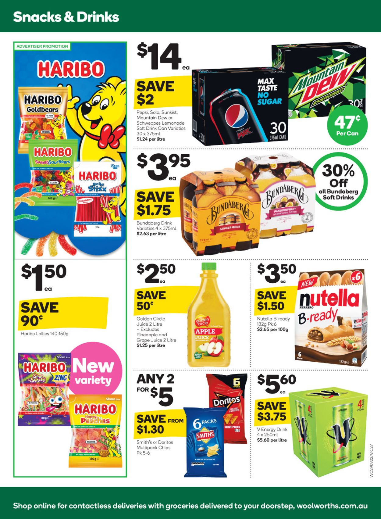 Woolworths Catalogue - 29/09-05/10/2021 (Page 27)