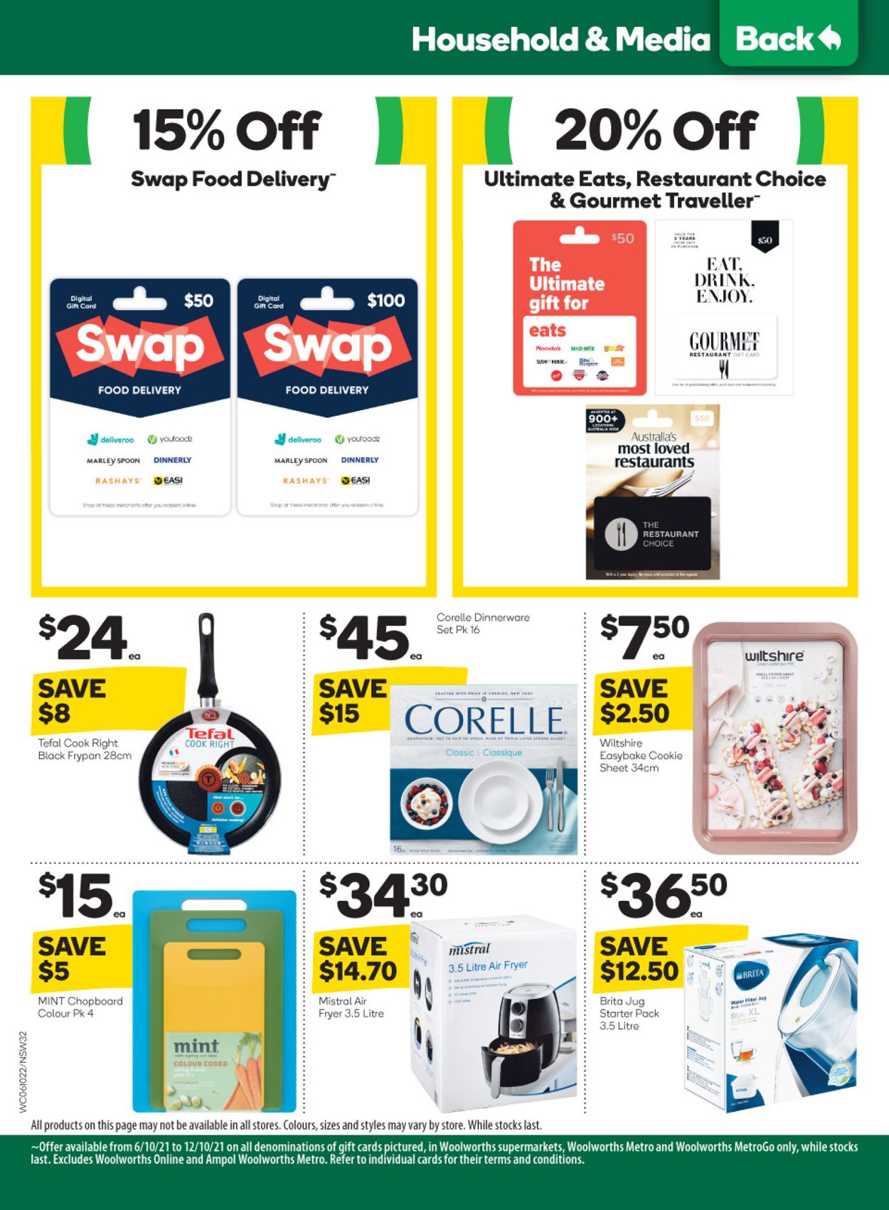 Woolworths Catalogue - 06/10-12/10/2021 (Page 34)