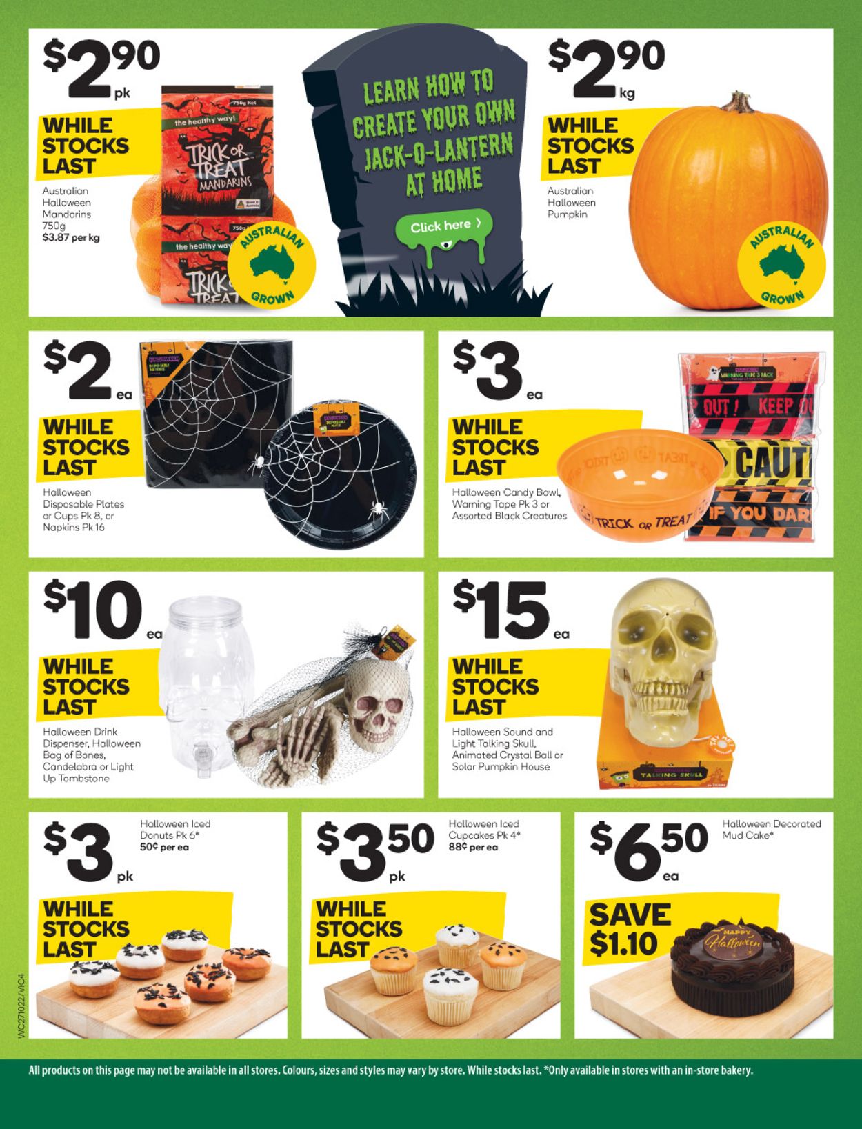 Woolworths HALLOWEEN 2021 Catalogue - 27/10-02/11/2021 (Page 4)