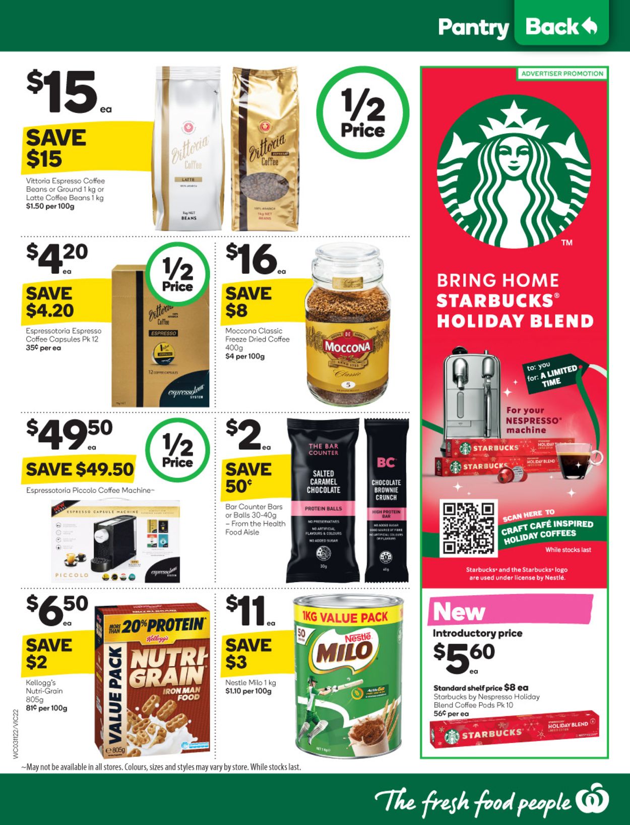 Woolworths HOLIDAYS 2021 Catalogue - 03/11-09/11/2021 (Page 22)