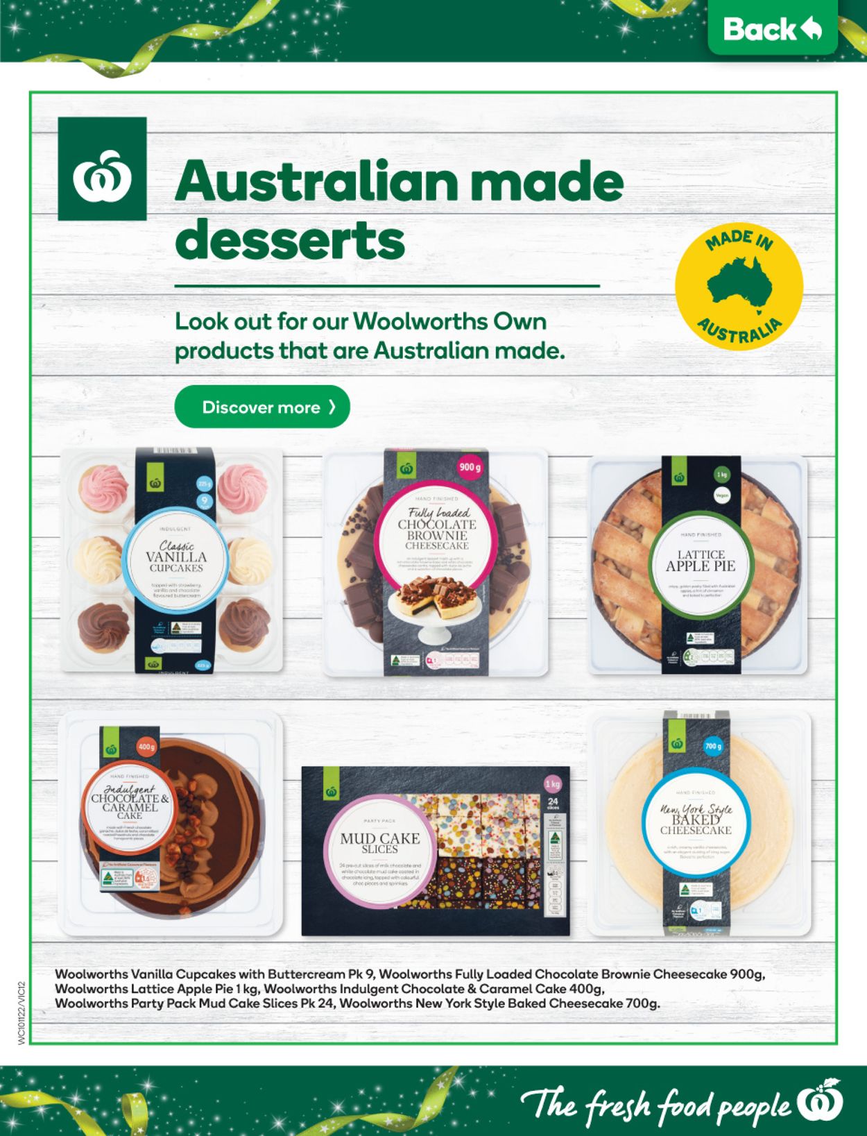 Woolworths HOLIDAYS 2021 Catalogue - 10/11-16/11/2021 (Page 12)