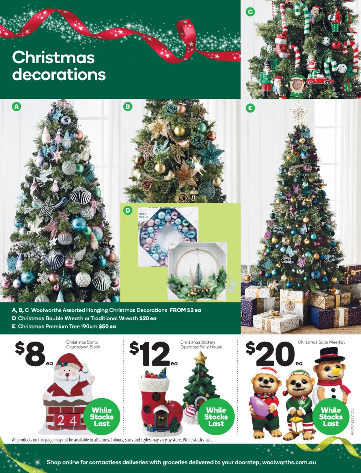 Woolworths HOLIDAYS 2021 Catalogue - 10/11-16/11/2021 (Page 13)